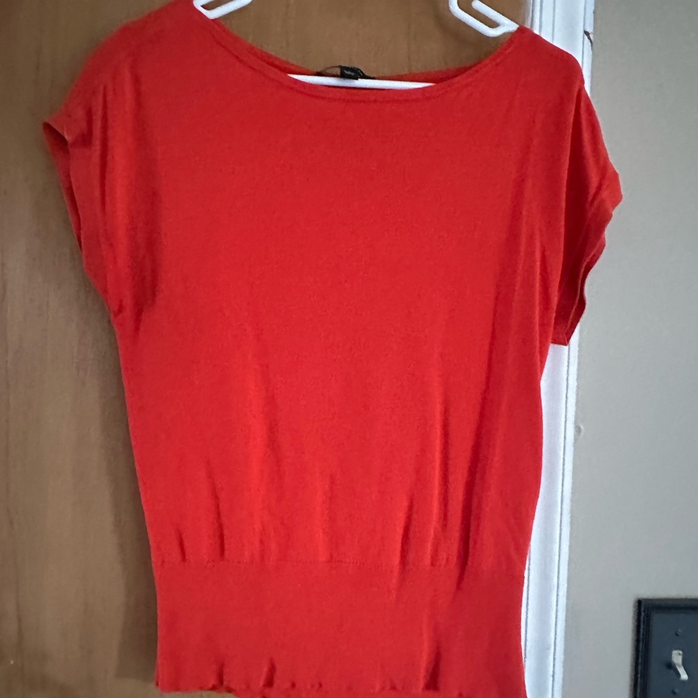 EUC Ann Taylor orange top